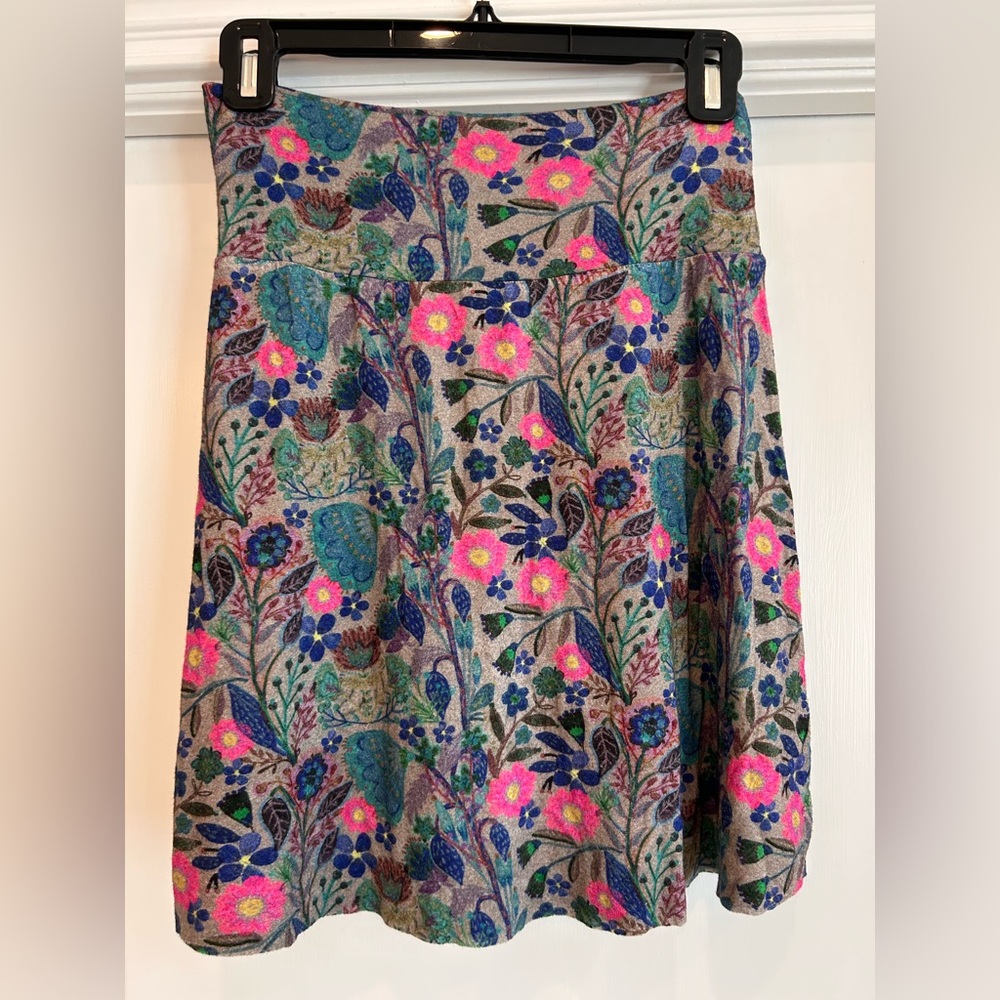 Natural Life Floral Patterned Skirt - Multicolor